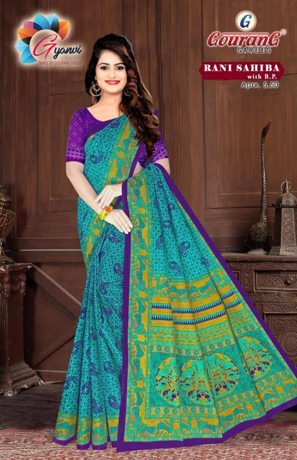 Gourang Rani Sahiba Vol-1 – Cotton Saree